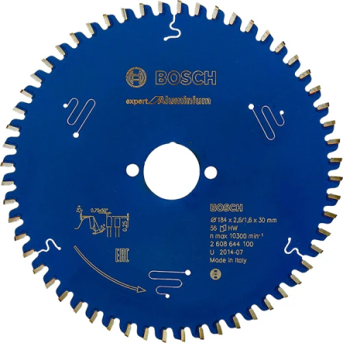 Диск пиляльний по алюмінію Bosch 184x30x56T Expert for Aluminium (2608644100)