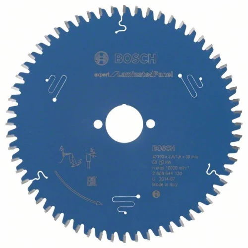 Диск пиляльний по ламінату Bosch 190x30x60Т Expert for Laminated Panel (2608644130)