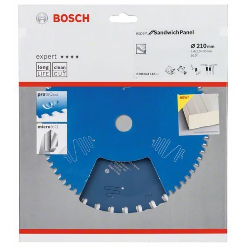 Диск пиляльний Bosch 210x30x36Т Expert for Sandwich Panel (2608644142)