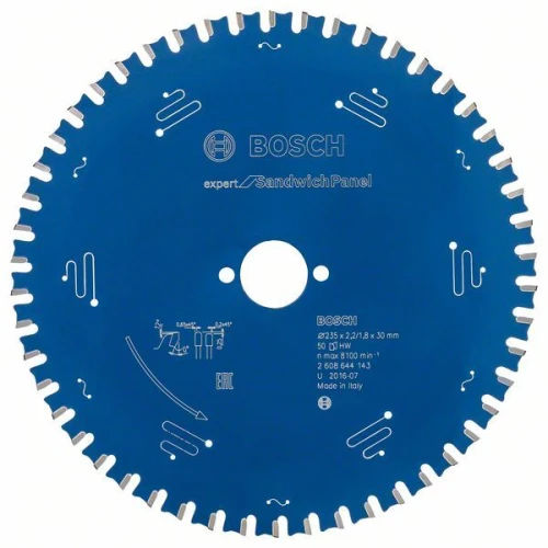 Диск пиляльний Bosch 235x30x50Т Expert for Sandwich Panel (2608644143)