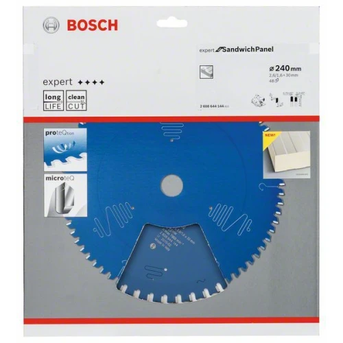 Диск пиляльний Bosch 240x30x48Т Expert for Sandwich Panel (2608644144)