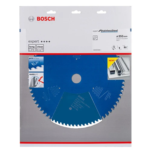 Диск пиляльний по металу Bosch 355x25.4x90Т Expert for Stainless Steel (2608644282)