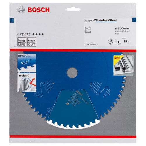 Диск пильный по металлу Bosch 255x25.4x50Т Expert for Stainless Steel (2608644286)