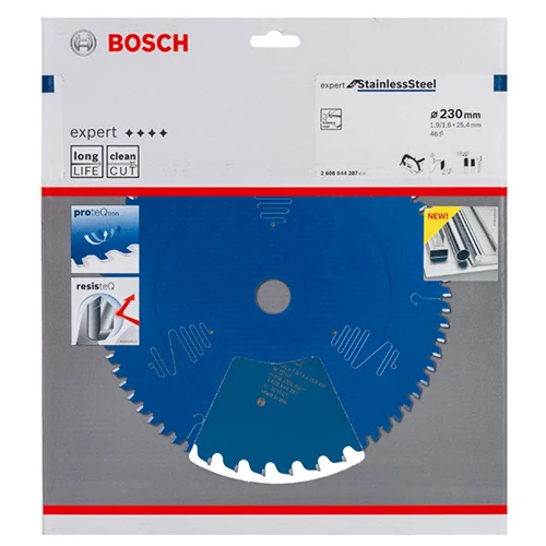 Диск пильный по металлу Bosch 230x25.4x46Т Expert for Stainless Steel (2608644287)