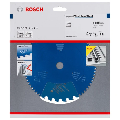 Диск пильный по металлу Bosch 185x20x36Т Expert for Stainless Steel (2608644289)