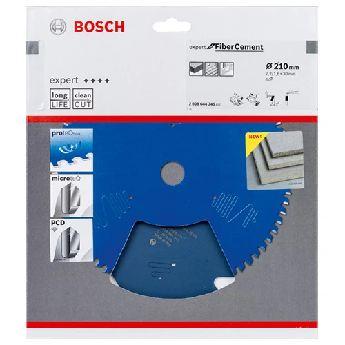 Диск пиляльний по фіброцементу Bosch 210x30x6Т Expert for Fibre Cement (2608644345)