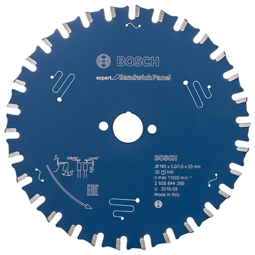 Диск пильный Bosch 165x20x30Т Expert for Sandwich Panel (2608644366)