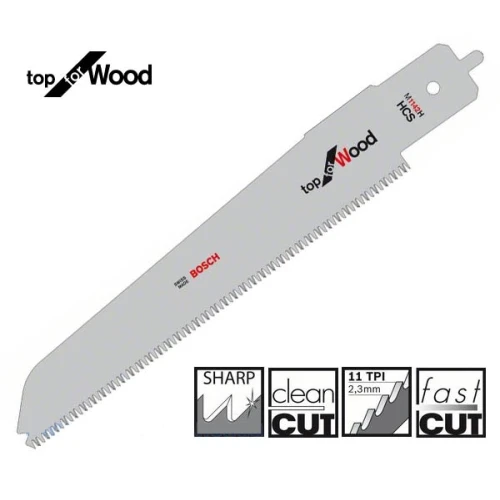 Пильное полотно по дереву Bosch M 1142 H Top for Wood (1 шт.) (2608650065)
