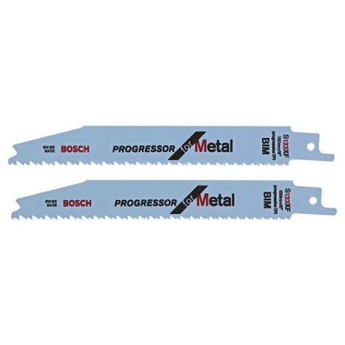 Пиляльне полотно по металу Bosch S 123 XF Progressor for Metal (2 шт.) (2608654401)