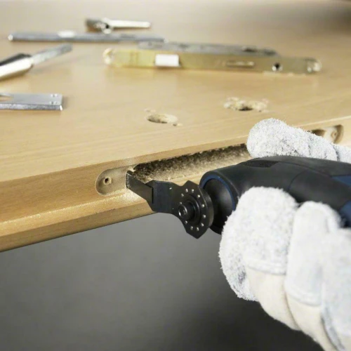 Пильное погружное полотно Bosch Starlock Wood and Metal BIM AIZ 10 AB 10x20 мм (2608661641)