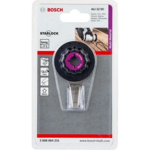 Нож для удаления герметика и уплотнителя Bosch Starlock ALI 12 SC 4x29x12 мм (2608664231)