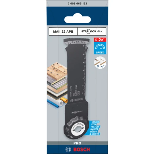 Пильное погружное полотно Bosch PRO MAII 32 APB 32x80 мм (1 шт.) (2608669133)