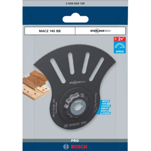Пильное погружное сегментированное полотно Bosch PRO MACZ 145 BB 100х50 мм (1 шт.) (2608669139)