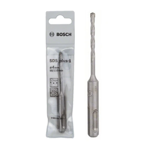 Бур по бетону Bosch SDS-Plus-1 4x50x110 мм (2608680257)