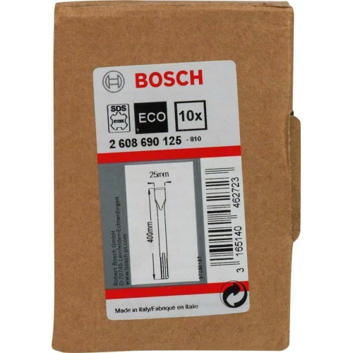 Зубило плоске Bosch PRO SDS-max-4C 25x400 мм (10 шт.) (2608690125)