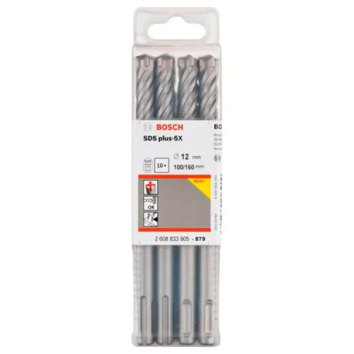 Бур по бетону Bosch SDS-Plus-5X 12x100x160 мм (10 шт.) (2608833905)