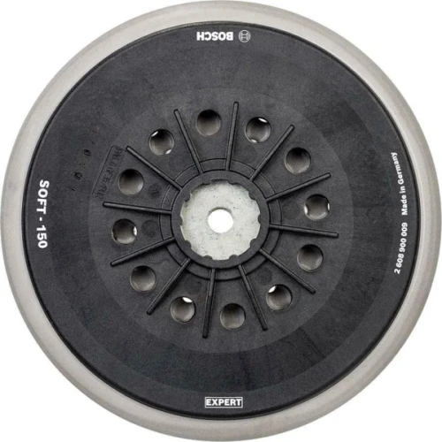 Универсальная шлифовальная платформа с отверстиями Bosch EXPERT Multihole 150 мм (мягкая) (2608900009)