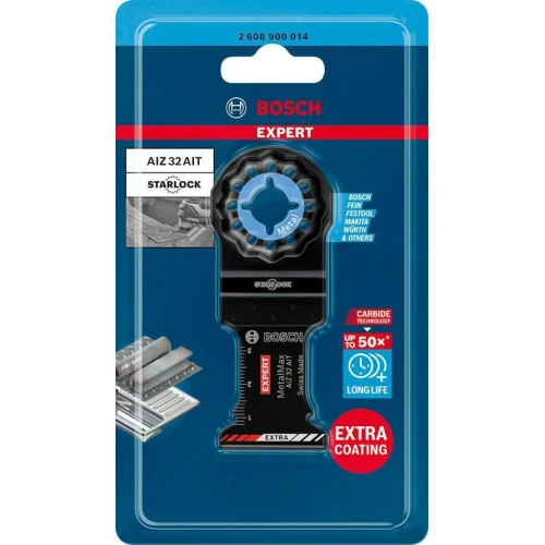 Пильное погружное полотно Bosch Starlock EXPERT MetalMax AIZ 32 AIT 40x32 мм (2608900014)