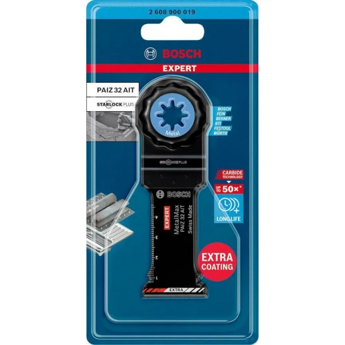 Пильное погружное полотно Bosch Starlock EXPERT MetalMax PAIZ AIZ 32 AIT 50x32 мм (2608900019)