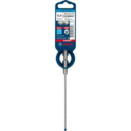 Ударний бур по бетону Bosch EXPERT SDS-Plus-7X 5.5x100x165 мм (2608900066)