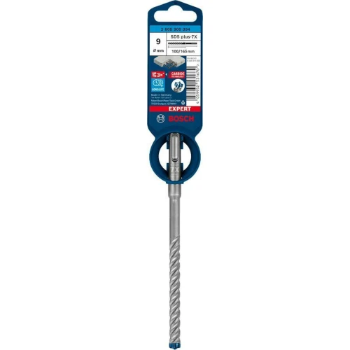 Ударний бур по бетону Bosch EXPERT SDS-Plus-7X 9.0x100x165 мм (2608900094)
