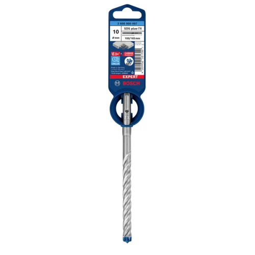 Ударний бур по бетону Bosch EXPERT SDS-Plus-7X 10x100x165 мм (2608900097)