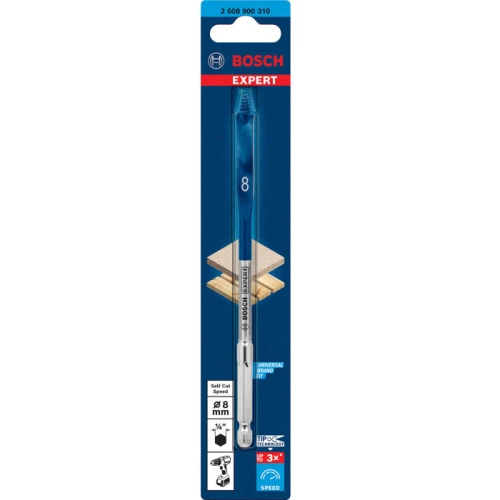 Перовое сверло Bosch Expert Self Cut Speed Spade 8х152 мм (2608900310)