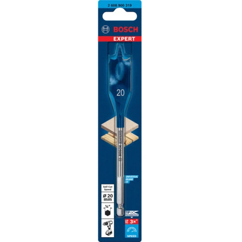 Перове свердло Bosch Expert Self Cut Speed Spade 20x152 мм (2608900319)
