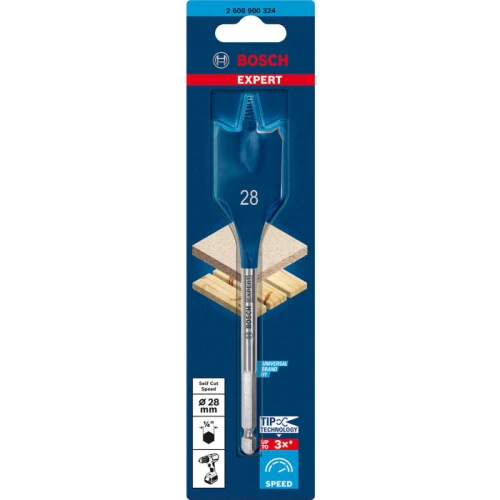Перове свердло Bosch Expert Self Cut Speed Spade 28x152 мм (2608900324)