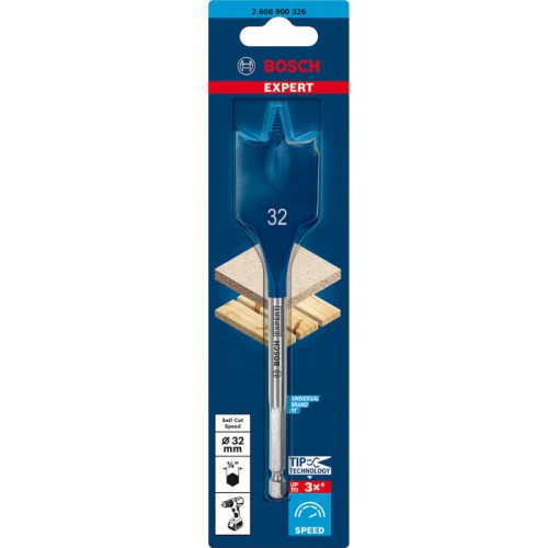 Перовое сверло Bosch Expert Self Cut Speed Spade 32x152 мм (2608900326)