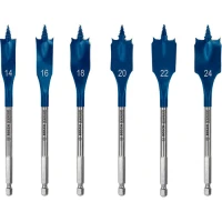 Набір перових свердел Bosch Expert Self Cut Speed Spade (6 шт.) (2608900332)
