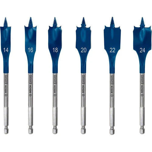 Набір перових свердел Bosch Expert Self Cut Speed Spade (6 шт.) (2608900332)