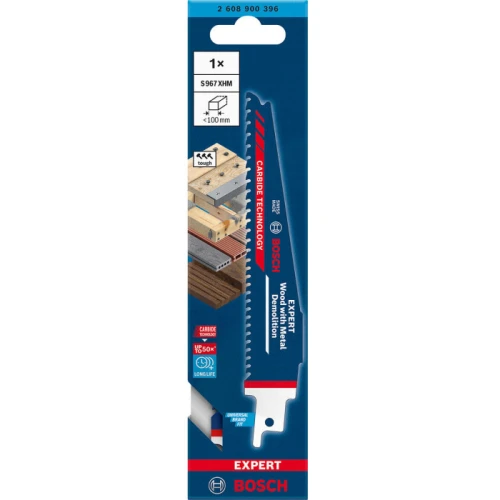Пильное полотно Bosch Expert Wood with Metal Demolition S967XHM 1.25x25x150 мм (2608900396)