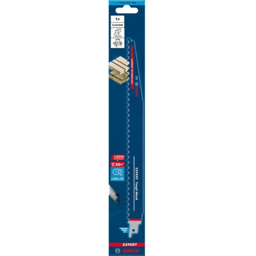 Пиляльне полотно по дереву Bosch Expert Tough Wood S 1242 KHM 1.25x25x300 мм (2608900406)