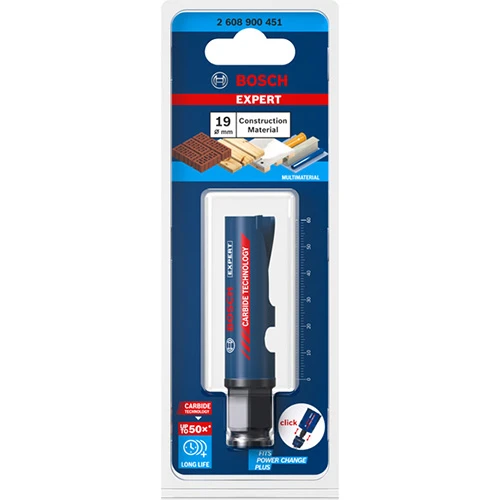 Коронка універсальна Bosch Expert Construction Material 19 мм (2608900451)