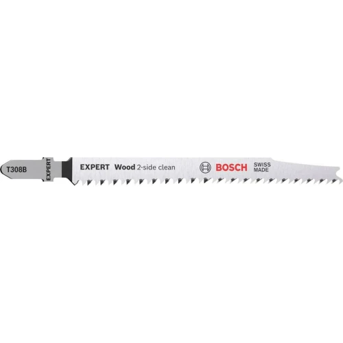 Полотно пильное по дереву Bosch EXPERT Hardwood 2-side clean T 308 B 2x117 мм (5 шт.) (2608900551)