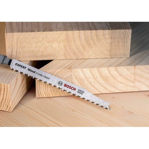 Полотно пильное по дереву Bosch EXPERT Hardwood 2-side clean T 308 B 2x117 мм (5 шт.) (2608900551)
