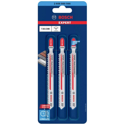 Полотно пильное Bosch Expert Plastic Composites Clean T301CHM 3.3x117 мм (3 шт.) (2608900566)
