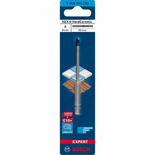 Сверло Bosch Expert HEX-9 Hard Ceramic 4x90 мм (2608900588)