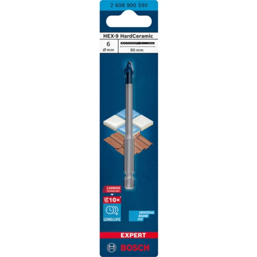 Сверло Bosch Expert HEX-9 Hard Ceramic 6x90 мм (2608900590)