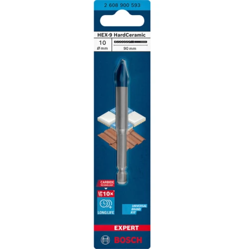 Сверло Bosch Expert HEX-9 Hard Ceramic 10x90 мм (2608900593)