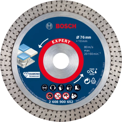 Алмазный диск Bosch Expert Hard Ceramic 76x1.5x10 мм (2608900652)
