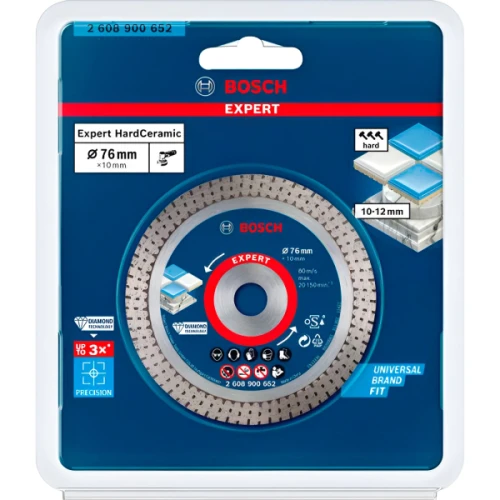 Алмазный диск Bosch Expert Hard Ceramic 76x1.5x10 мм (2608900652)