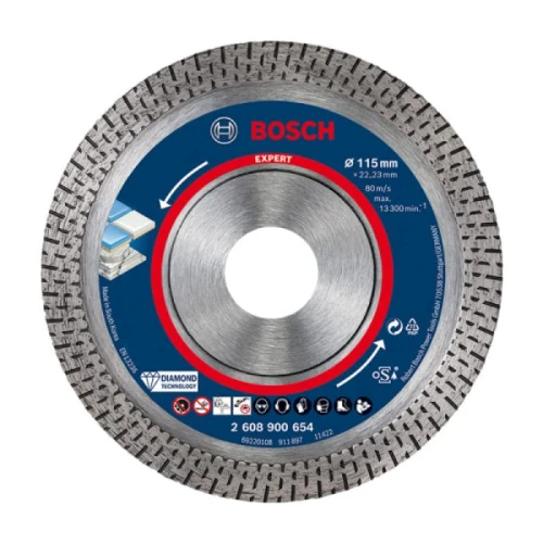 Алмазный диск Bosch Expert Hard Ceramic 115x1.4x22.23 мм (2608900654)