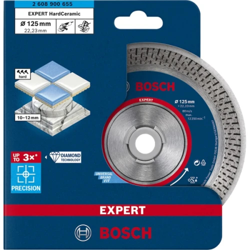 Алмазный диск Bosch Expert Hard Ceramic 125x1.4x22.23 мм (2608900655)