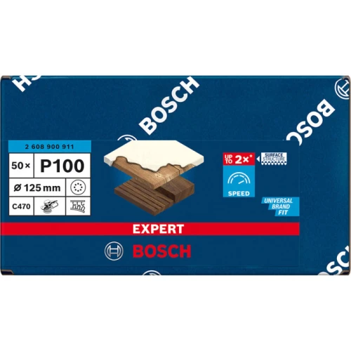 Шлифовальный круг Bosch Expert C470xG100x125 мм (50 шт.) (2608900911)