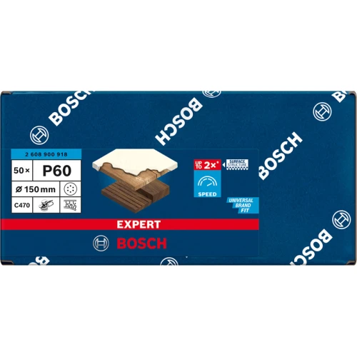 Шлифовальный круг Bosch Expert C470xG60x150 мм (50 шт.) (2608900918)