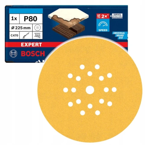 Шлифовальный круг Bosch Expert C470xG80x225 мм (25 шт.) (2608901148)