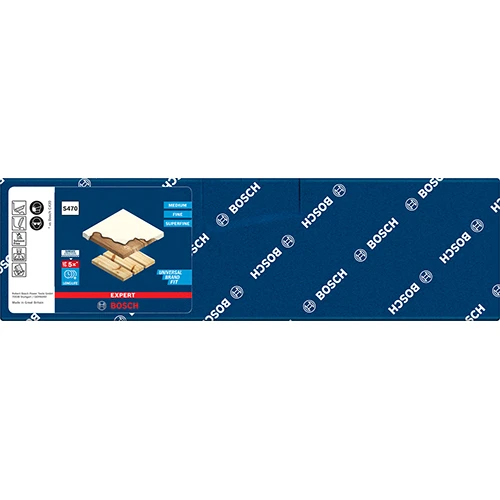 Шліфувальна колодка Bosch EXPERT S470 Combi 69x97x26 мм (дрібна) (2608901168)