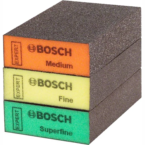 Набор шлифовальных губок Bosch EXPERT S471 M/F/SF 69x97x26 мм (3 шт.) (2608901175)